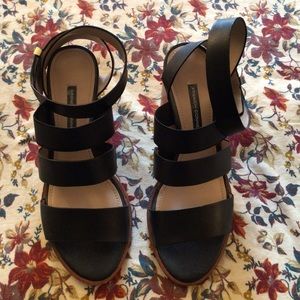 French Connection Size 8 Black Shoes